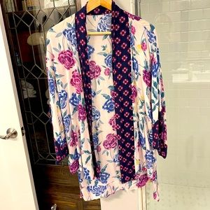 Floral kimono
